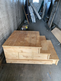 Hot Tub Steps or Clothing Line Step and Storage