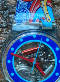 SWATCH "Tin Toy" Watch GK155 - 1993 - Collectors