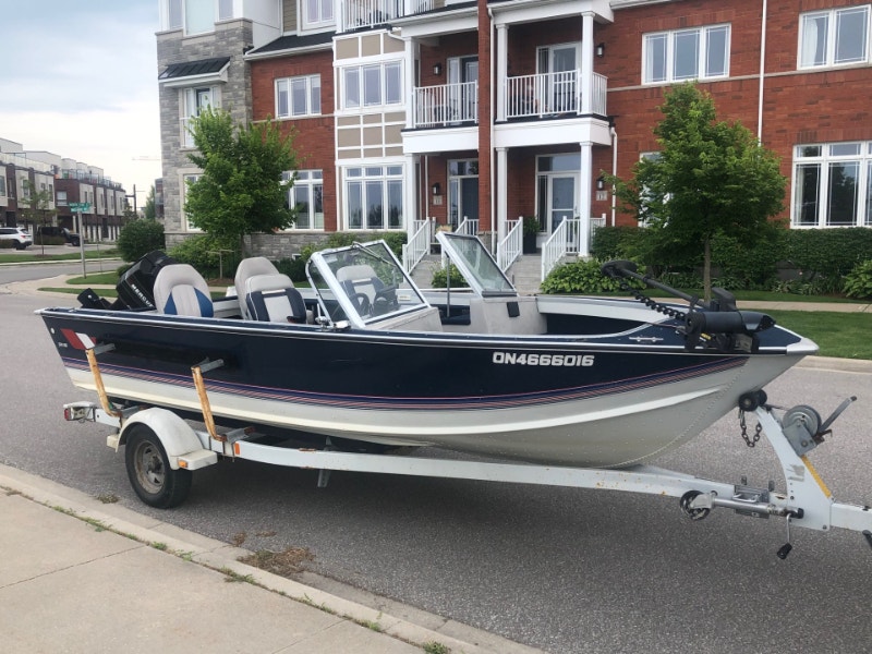 18' Mastercraft Fishing Boat Powerboats & Motorboats Barrie Kijiji