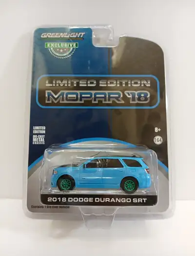 *Chase* 2018 Dodge Durango SRT. 2019 Greenlight Hobby Exclusive, View more