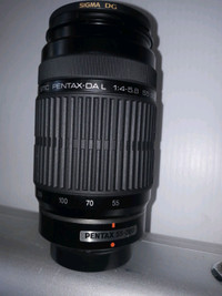 Pentax SMC DA L 55-300mm F/ 4-5.8 ED Telephoto Lens