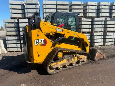 2020 Caterpillar 259d3 Machine equipped with heat and air. Heated air ride seat. Code to start Bucke...