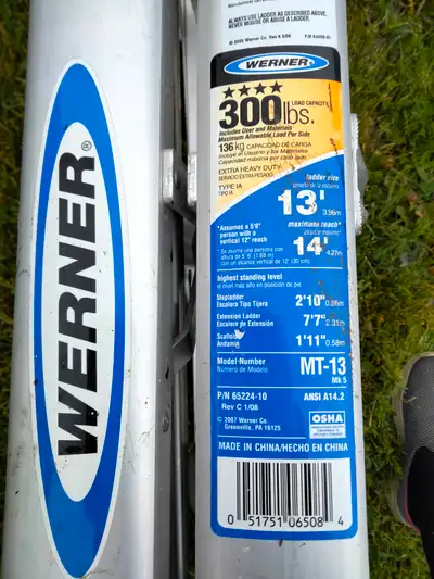 Heavy Duty Werner ladder multi function NEW see specs on picture, View more