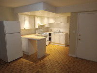 1 Bedroom basement apartment for rent, with parking
