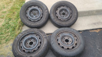 205/55/16 kumho solus ta31 with rims. REDUCED