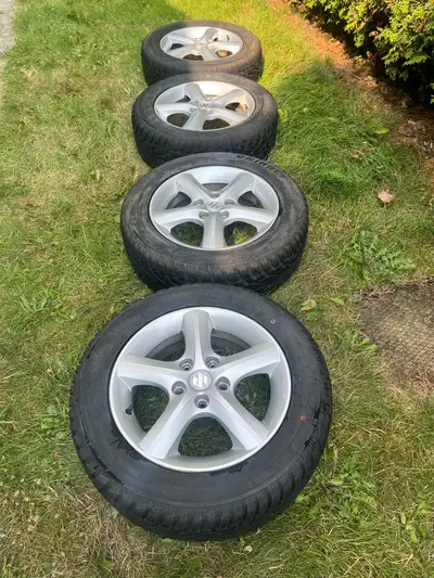 Pneu d’hiver Uniroyal Tiger paw ice and snow 3 avec roues mag. Usure 11/32