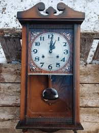 Wall Windup Clock, 23"H x 11.5"W x 5"D in Arts & Collectibles in Oshawa / Durham Region