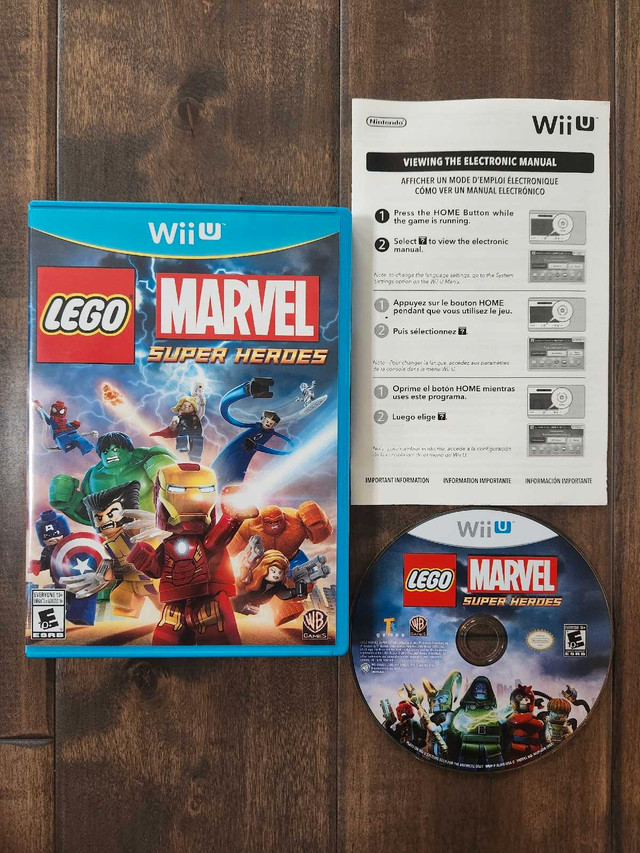 LEGO Marvel Super Heroes dans Nintendo Wii U  à Saskatoon
