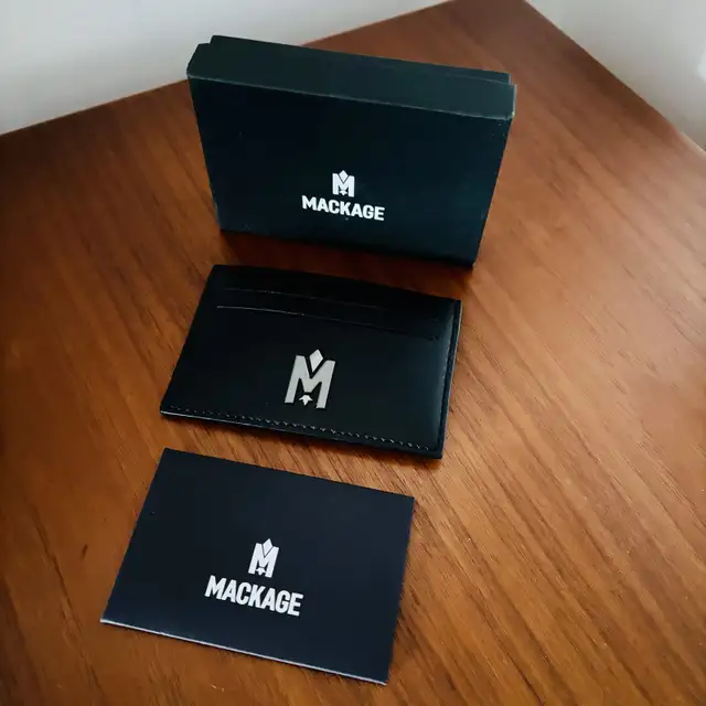 *New* Mackage Leather Wallet, was $180+