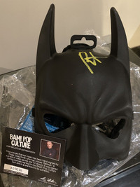 Batman Mask Autographed by Roger Craig Smith