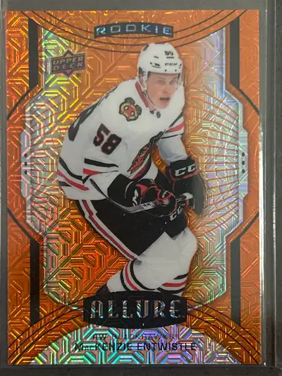 2020-21 MacKenzie Entwistle Allure Orange Slice SP Hockey Card , View more