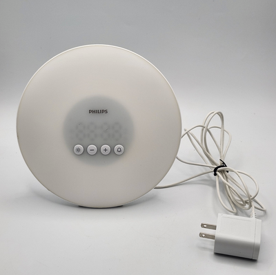 Philips HF3500 Wake-Up Light W/ Sunrise Simulation Alarm Clock T, View more