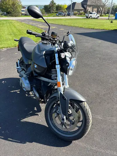 Selling my BMWR1200R with 54350km. Battery purchased in 2026. App. 2500km on both tires. Bike runs g...