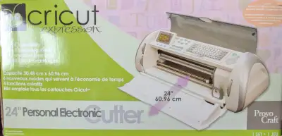Cartridge-Based: Designs, fonts, and shapes were stored on physical cartridges, inserted directly in...