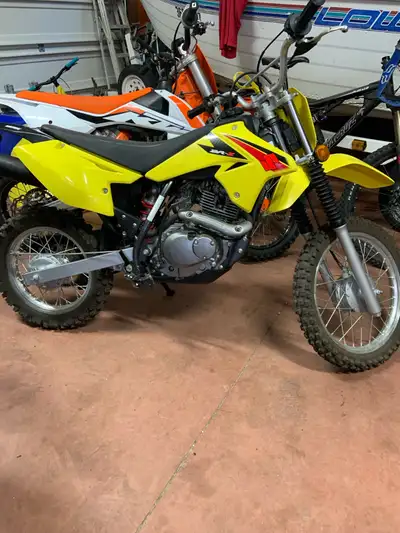 brand new condition drz125 small wheel under 5hrs selling for a friend contact for info