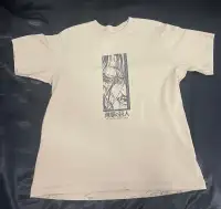 UNIQLO UT x Attack on Titan Biege Graphic T-Shirt Size L