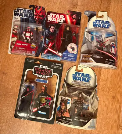Random Star Wars Collectible Action Figures for Sale New in packaging Stvital area pickup Shock Troo...
