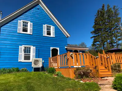 Beautiful Clinton PEI is the setting of this charming old farm house. Recent additions include a met...