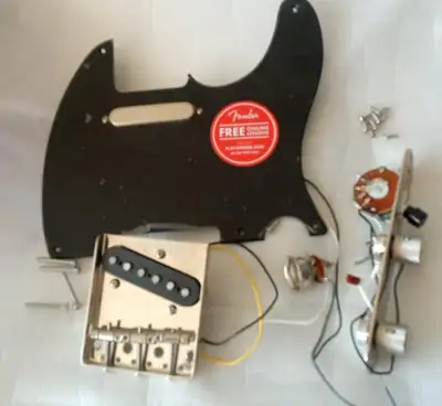 Squier CV 50s Tele Pickups Pickguard Bridge Control Plate Jack, View more