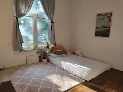 One room with big window on the first floor is available for rent from September 1st, 2025. Shared c...