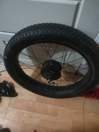 Electric bike hub (fat tire)