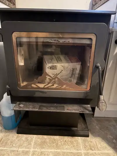 Cleveland iron works wood stove, View more