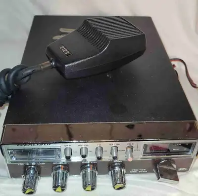  Realistic TRC-428 is a Citizens Band (CB) radio with Microphone, View more