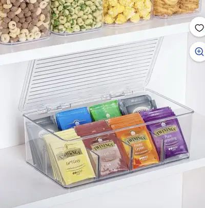 NEW, Tea Bag Stackable Organizer, View more