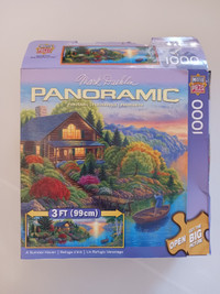 Cabin / Lakeside Jigsaw Puzzle 1000 Pieces