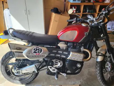 Clearance kijiji triumph scrambler Free Shipping