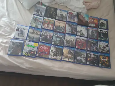30 jeux vidéo PS5 et PS4, View more
