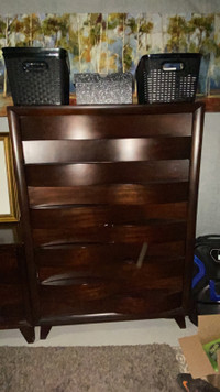 Solid wood chest of drawers (moving sale!!) 
