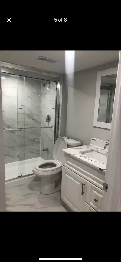 2 Bedroom 1 den basement for rent