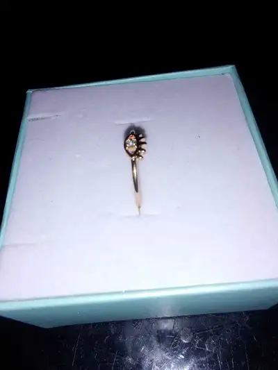 14k Gold diamond ring , View more