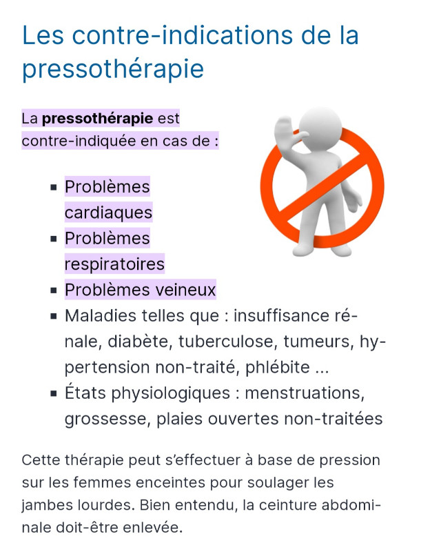 Pressothérapie des jambes dans Santé et besoins spéciaux  à Saint-Jean-sur-Richelieu - Image 2