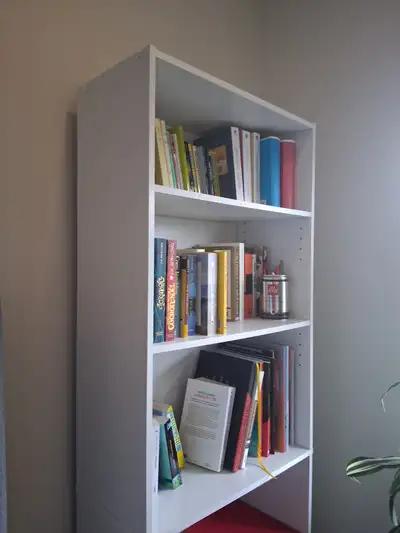 White Bookcase from IKEA, View more