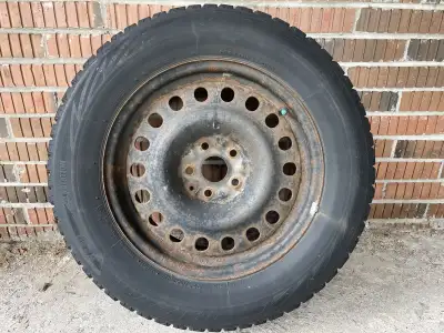 $350 EACH SET Bridgestone Blizzak winter tires, size 215/65R16, mounted on steel rims. 5 x 114.3mm B...