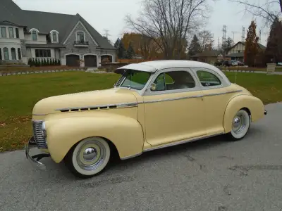 1941 CHEV 383 chev engine over 400 hp 700 R4 trans TCI mustang front end Front disc brakes Camaro re...