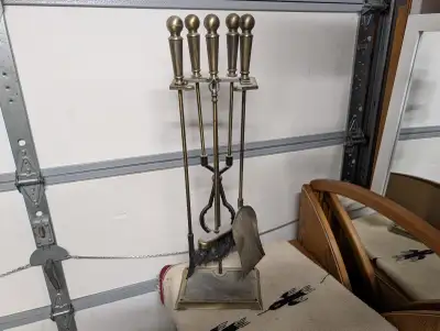 Metal Fireplace Tool Set, View more
