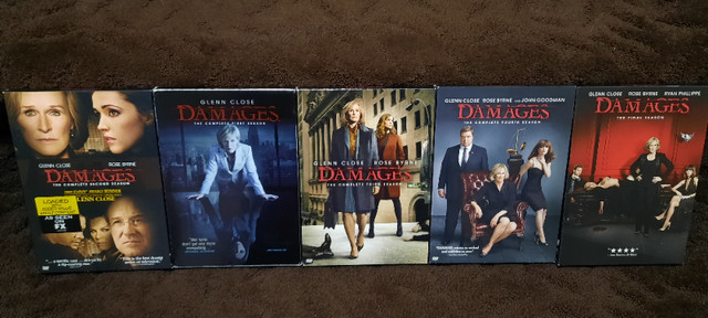Sopranos 6.2, Damages, Indiana Jones DVDs in CDs, DVDs & Blu-ray in Edmonton - Image 3
