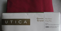 Utica queen flat sheet (New)