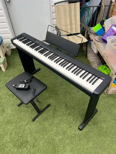 NO ADAPTER! Casio piano keyboard works excellent, View more