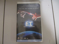 Vintage "E.T. The Extra Terrestrial" on VHS Circa 1982 X Cond