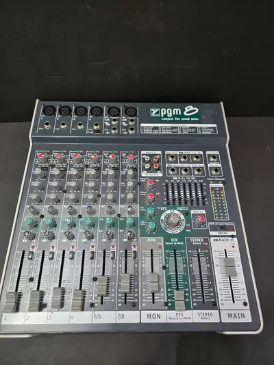 Yorkville PGM8 Mixer, View more