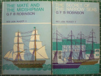 2 RED LINE READER BOOKS FROM 1966