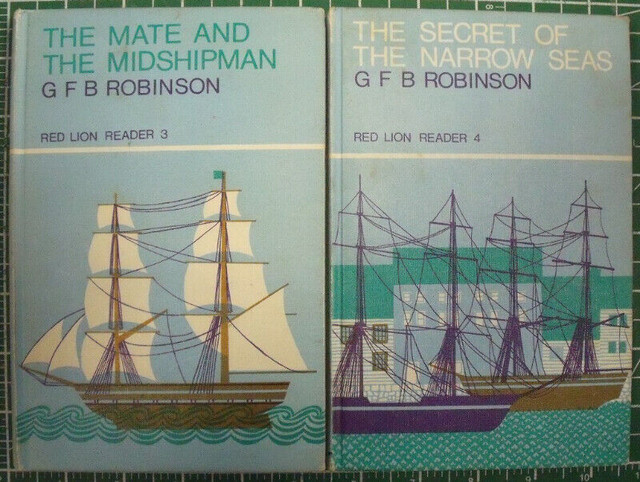 2 RED LINE READER BOOKS FROM 1966 in Children & Young Adult in Lethbridge