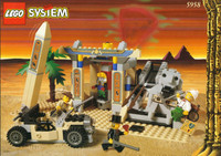 Lego Adventurers, Mummy’s tomb, set 5958