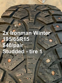 USED TIRES - AD #2 - Read Ad for details - Various sizes