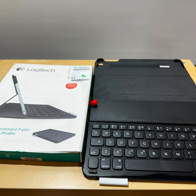 Logitech Ultrathin Keyboard Folio for iPad Air, Carbon Black in iPad & Tablet Accessories in Hamilton
