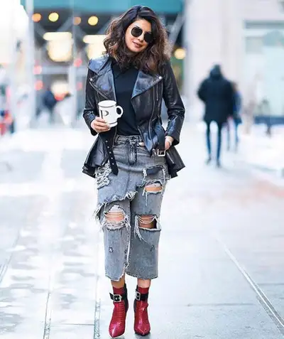 New Ripped Skirt Jeans , View more